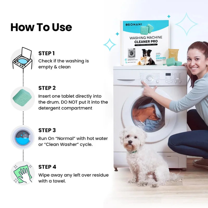 Bonani Washing Machine Cleaner Pro