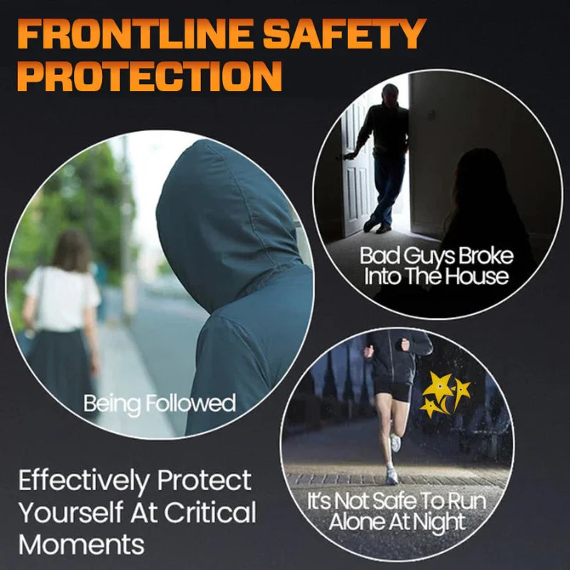 Electric Self-Defence Key (Torch, Stun, Alarm)